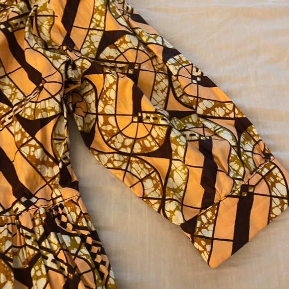 New The Oula Company Anywhere Printed A-Line Dress (25) - Picture 5 of 6